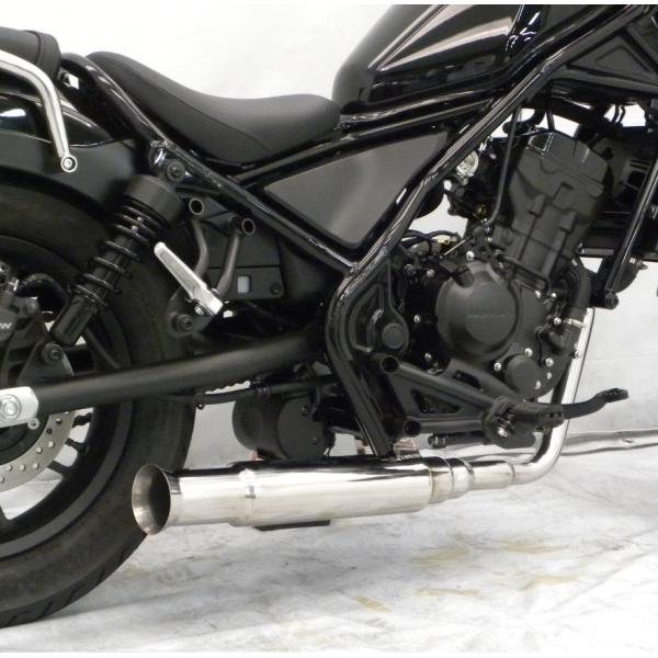 レブル250 ウイルズウィン　フルエキ　マフラー オープンエンドマフラー フルエキゾースト ウイルズウィン