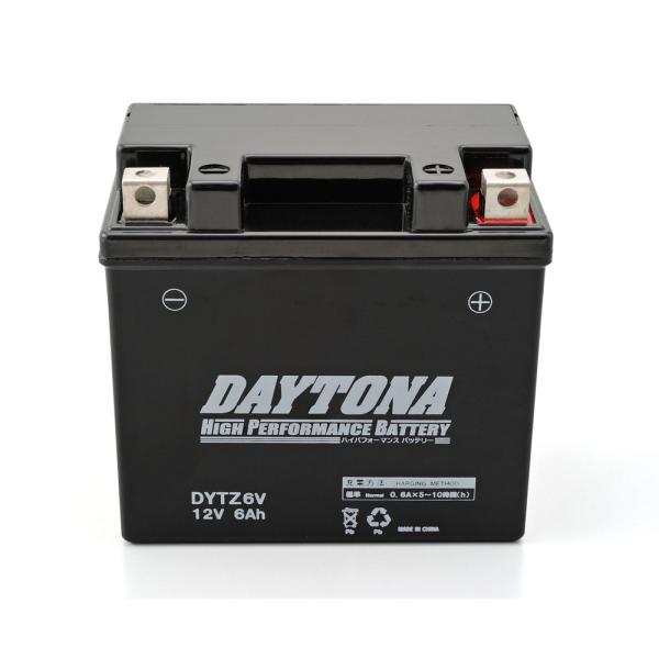 �n�C�p�t�H�[�}���X�o�b�e���[ DYTZ6V�iGSYUASA YUZ6V/�É͓d�r FTZ6V�ɑ����j DAYTONA�i�f�C�g�i�j CB125R�iJC79�j