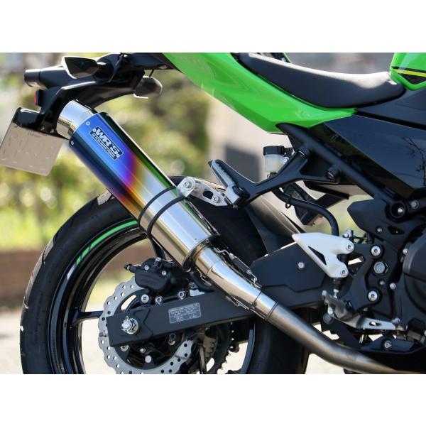WR'S スリップオン マフラー NINJA250 Ninja250（ニンジャ）JBK-EX250L スリップオンマフラー スポーツ