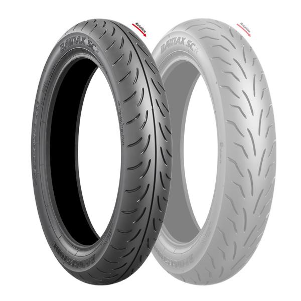 BATTLAXiogbNXjSC 100/80-14 48P tgp BRIDGESTONEiuaXgj