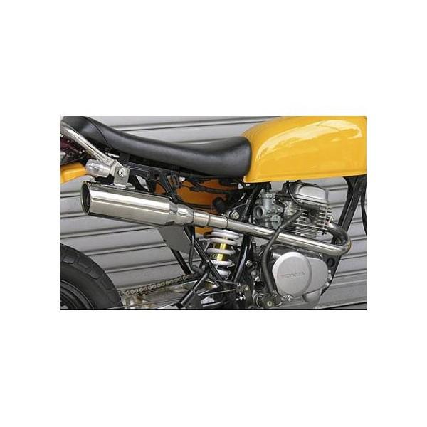 ホンダエイプ　タイプアップマフラー ホンダ バイク マフラー エイプ 50/100 ステンレス マフラー