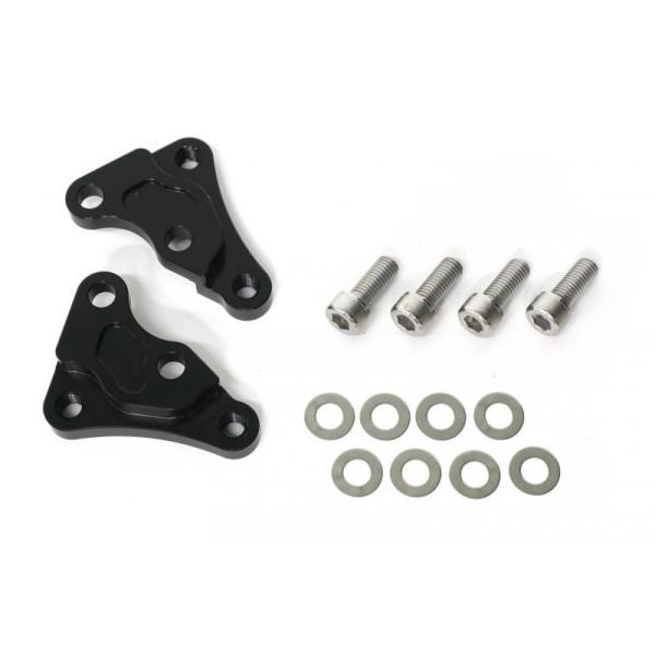キャリパーサポート ブラック （brembo 40mmピッチ＆大型