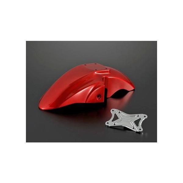 GSR250（JBK-GJ55D） フロントフェンダー スタビライザー付 FRP製 塗装