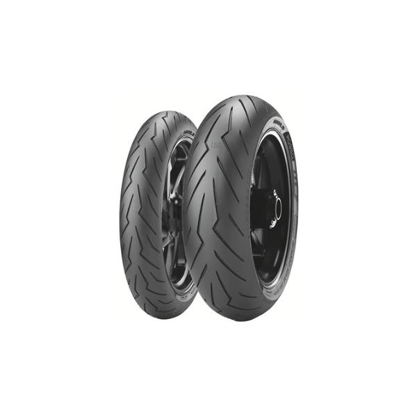 DIABLO ROSSO 3�i�f�B�A�u�� ���b�\3�j �t�����g 120/70ZR17 M/C TL �i58W�j PIRELLI�i�s�����j