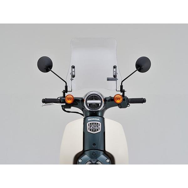スーパーカブ110 ウィンドシールド 旭精器 ウインドシールド(タレ付仕様)(スーパーカブ110
