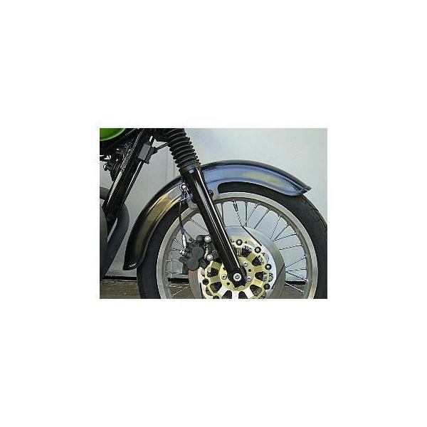 フロントフェンダータイプC黒ゲル OSCAR（オスカー） W650 : バイク