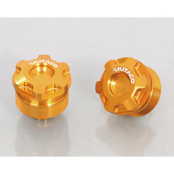 KITACO フロントフォークトップボルトSET ホンダタイプ1 KITACO フロントフォークトップボルトSET ホンダタイプ1