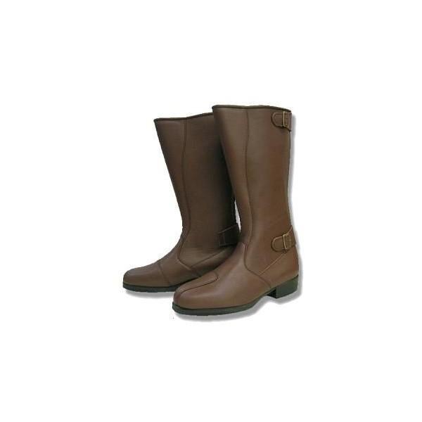 ロングブーツ 高級牛本革仕様 バックチャック付 ホワイト 28cm