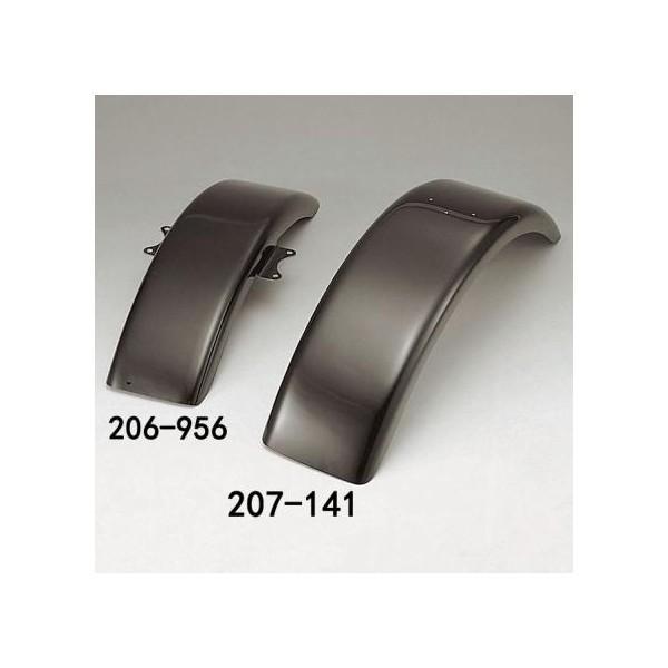 ○TW200/225○フロントフラット(取付ネジ付)＆リアフェンダーのセット