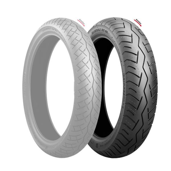 BATTLAX BT46 120/90-18 M/C 65V リア用 TL(チューブレス) BRIDGESTONE(ブリヂストン) :000183-B23-MCS01493:バイク メンテ館 通販 K300GP 120 90-18MC 65V
