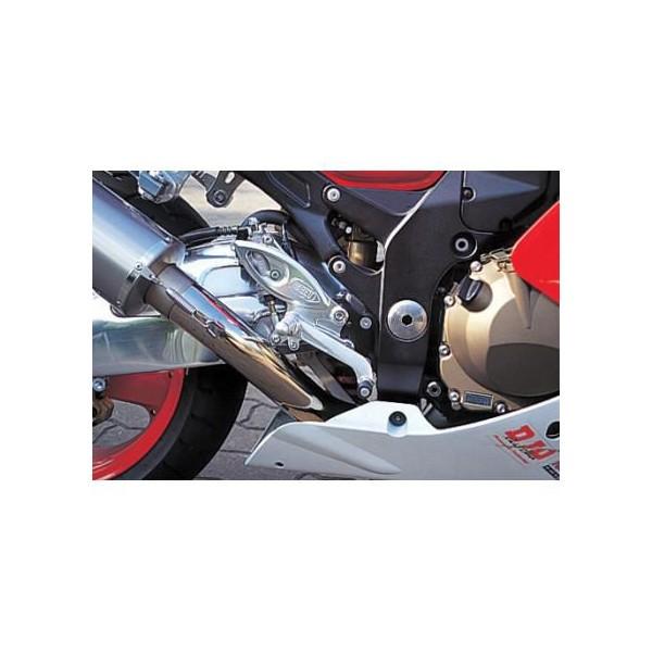 定番人気! ビートジャパン BEET JAPAN ハイパーバンク ステップペダル固定式 ヒールガード付属 ZX-14R NINJA ZX-14R ハイパーバンク (固定式) (シルバー) ヒールガード無し仕様 BEET(ビート)