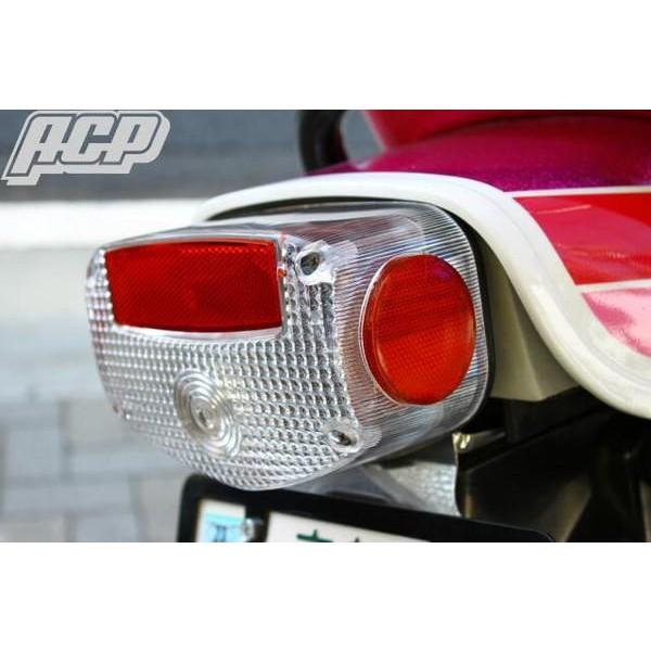 GS400 クリアーテールレンズ（反射板付き） ACP（エーシーピー