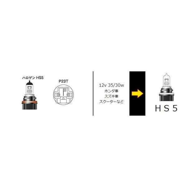 HS5�X�^���_�[�h�n���Q���w�b�h���C�g�o���u 12v- 35/30w �N���A M��H�i�}�c�V�}�j