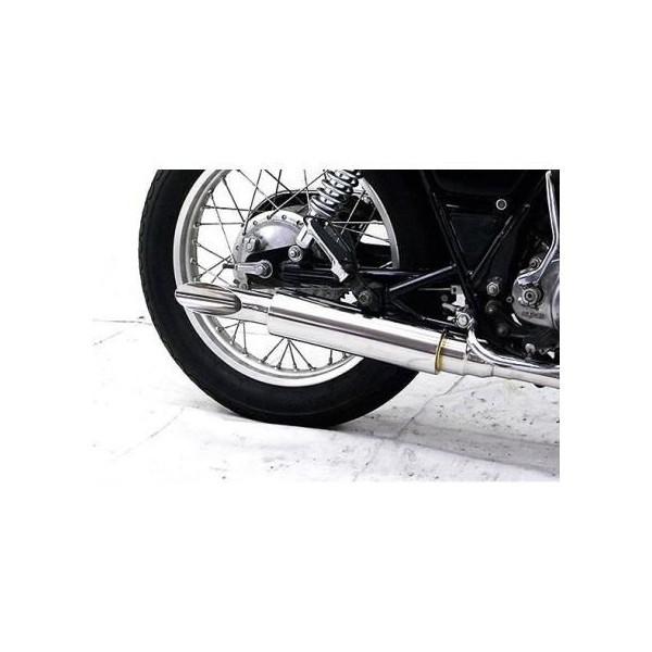 SR400キャブ車 US-T900タイプマフラー スリップオンタイプASAKURA