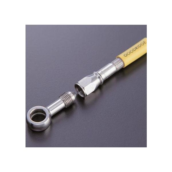 Z125PRO�i�v���j16�N �r���h�A���C�� �{���g�I���u���[�L�z�[�X�L�b�g ���A�p �X�e�����X �N���A�z�[�X GOODRIDGE�i�O�b�h���b�W�j