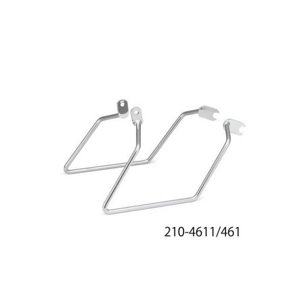 KIJIMA（キジマ） SR400/500 バッグサポートメッキ 左側 : バイク