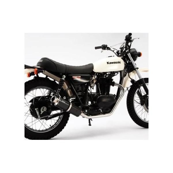 カワサキ250TR RSヨコタビューティーメガホンマフラーキャブ車用中古
