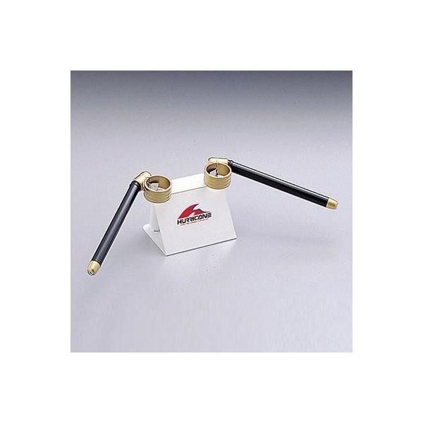 GSX-R400R�i90�`98�N �f�j76A �|���t�H�[�N�j �Z�p���[�g�n���h�� �^�C�v3 �u���b�N HURRICANE�i�n���P�[���j