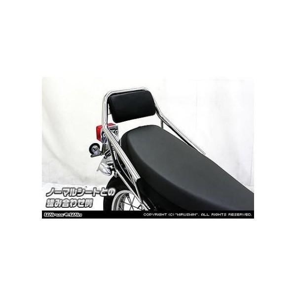 バックレスト付タンデムバー ウイルズウィン（WirusWin） SR400キャブ