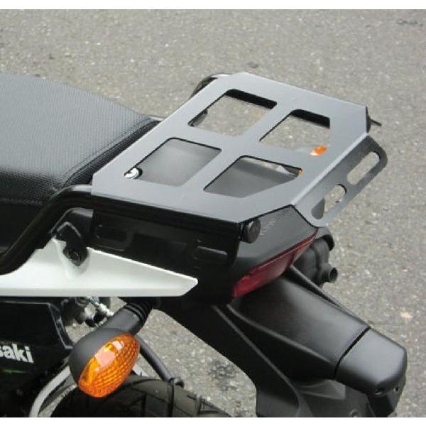 KSR110 PRO（14年〜） リアキャリア ブラック 積載量5kg KIJIMA