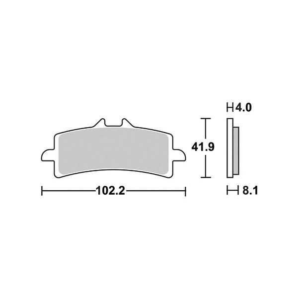ブレーキパッド SBS901RS 新品2箱　CBR1000RR-SP BMWなど ブレーキパッド バイク用ブレーキ cbr1000rr」の人気商品一覧 | 安い