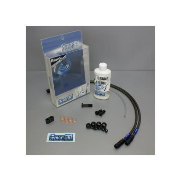 ���A�u���[�L�z�[�X�L�b�g �X���[�N�z�[�X �u���b�N CB400SF SPEC2 02�`03�N �X�E�F�b�W���C���iSWAGE-LINE�j