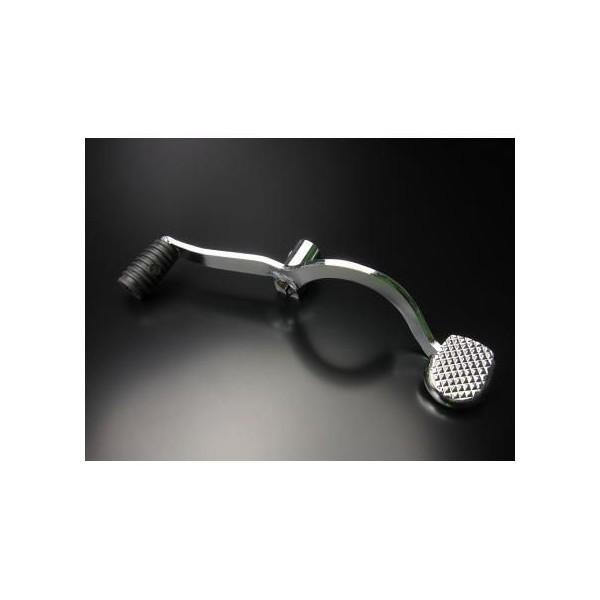 ・遠心クラッチシフターチェンジべダル・つま先、かかと両方を使えるため、クラッチスプリングの重さを軽減できます・かかと側シャフトは"くの字"形状に湾曲しています【品名】遠心クラッチシフターチェンジべダル　【商品番号】M41-2125　【メーカ...