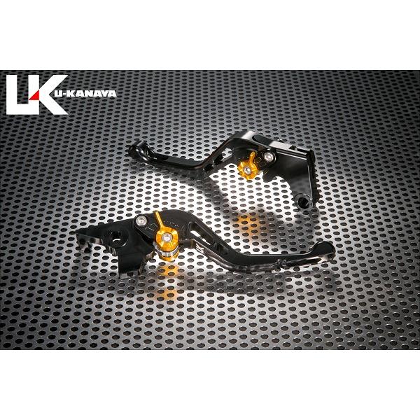 KLX125 GP�^�C�v �V���[�g�A���~�r���b�g���o�[�Z�b�g�i�u���b�N�j U-KANAYA
