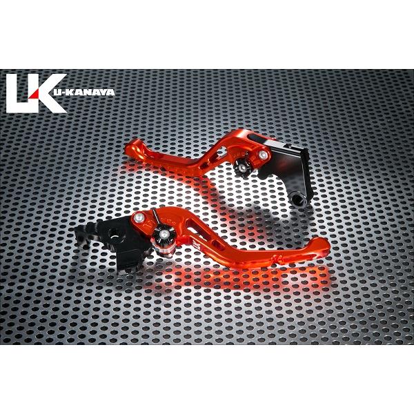 KLX125 GP�^�C�v �V���[�g�A���~�r���b�g���o�[�Z�b�g�i�I�����W�j U-KANAYA