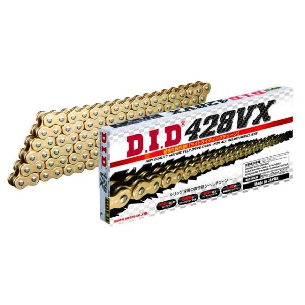 VX�V���[�Y 428VX-100L ZJ�i�J�V���j �S�[���h�F �V�[���`�F�[�� DID�i�_�C�h�[�j