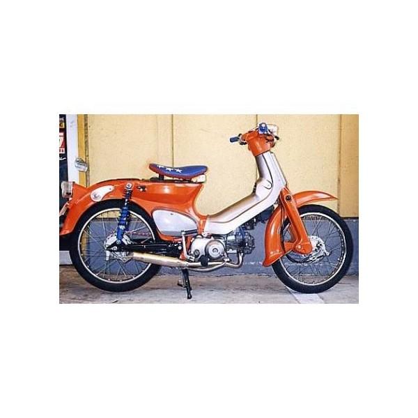 ウィルズウィン　リトルカブ(キャブ車)ステンレス製シャープマフラー 楽天市場】 バイクパーツ マフラーウイルズウィン テイスト