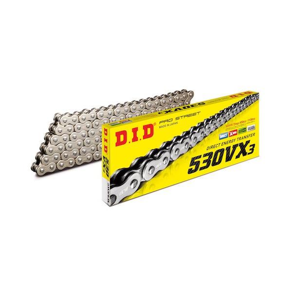 VX�V���[�Y 530VX3-106L FJ�i�N���b�v�j �V���o�[�F �V�[���`�F�[�� DID�i�_�C�h�[�j