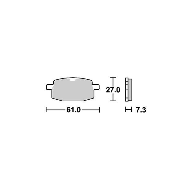 �`�����vRS�iCHAMP�j87�`88�N �X�g���[�g�i�Z���~�b�N�j�u���[�L�p�b�h �t�����g�p E111 SBS�i�G�X�r�[�G�X�j