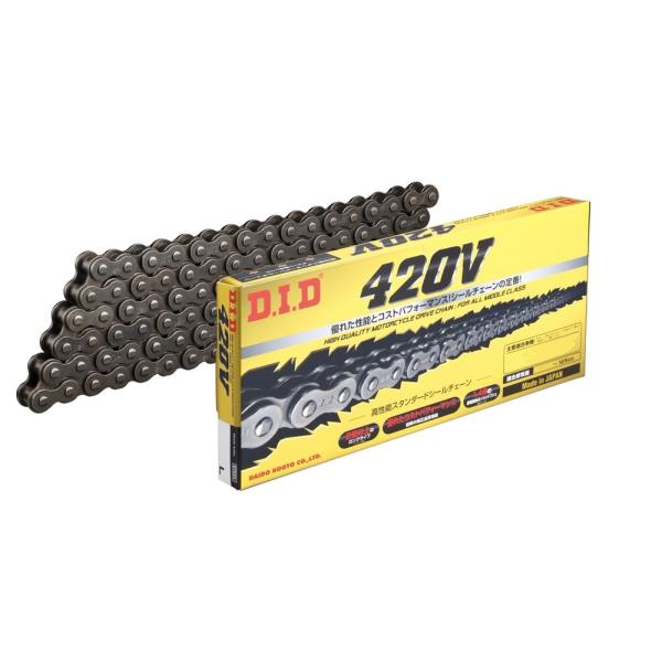 V�V���[�Y 420V-128L ZJ �i�J�V���j �X�`�[���F O-�����O�`�F�[�� DID�i�_�C�h�[�j