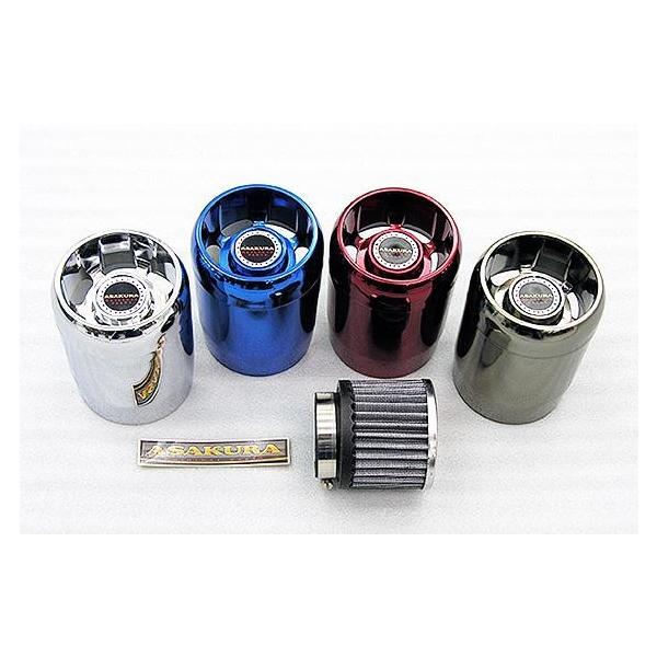 シグナスX SR(4型)EBJ-SEA5J パワーフィルター ブラックメッキ シグナスX SR(4型)EBJ-SEA5J パワーフィルター ブラックメッキ