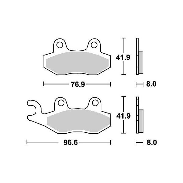 RMX250 Xg[giZ~bNju[Lpbh tgp 611HF SBSiGXr[GXj