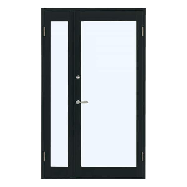 YKK AP アルミサッシ 店舗ドア 7TD W1235×H2018 親子 単板 ドア YKK AP アルミサッシ 店舗ドア 7TD W1235×H2018 親子 単板 ドア