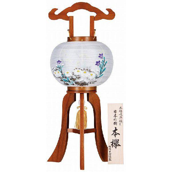 猛暑SALEお盆まで★買得 美品☆手燭・手持ち行灯（あんどん）日本舞踊小道具 盆提灯(ちょうちん) 置き型 小町あんどん 本欅 高さ60cm×火袋径