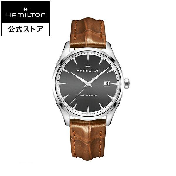 ハミルトン 公式 腕時計 Hamilton ジャズマスター ジェント クオーツ 40 00mm レザーベルト H 男性 正規品 ハミルトン公式オンラインストア 通販 Paypayモール