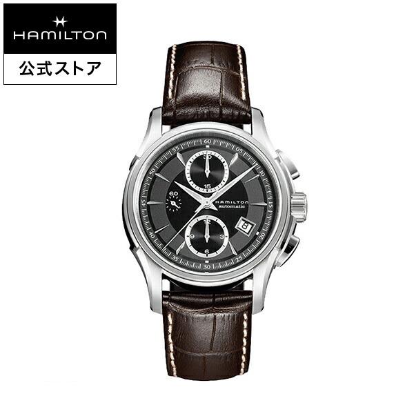 ハミルトン 公式 腕時計 HAMILTON ジャズマスター オート クロノ 自動巻き 42.00MM レザーベルト H32616533 男性 正規品