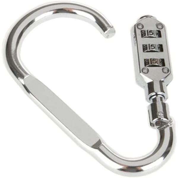 ■材質：アルミニウム合金＋亜鉛合金■商品サイズ：約120×65×7mm 重さ：約60g■盗難防止や簡易ロックとして大活躍。■ナンバー式で番号は好きな数字に設定可能。【ロックナンバーの変更方法】１．出荷時は「0-0-0」で開くように設定されて...