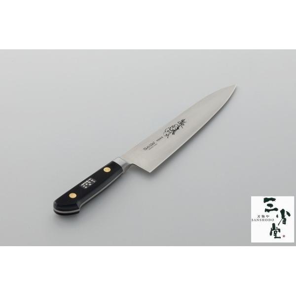 包丁 牛刀 MISONO ミソノ NO.111 スウェーデン鋼 口金付 180mm