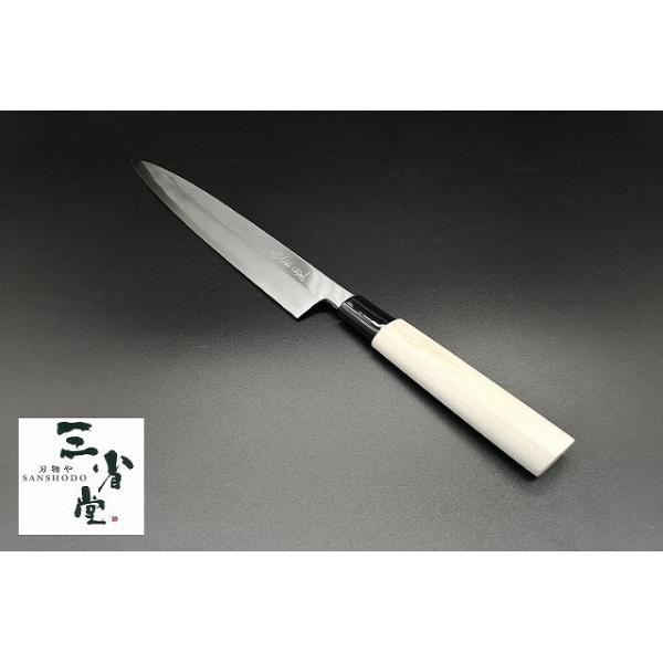 柳刃  8A ステンレス 左利き用 　栗型プラ柄 210mm(No.0001)