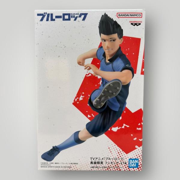 未開封＞馬狼照英 「ブルーロック」 フィギュア☆箱のサイズ約18cm