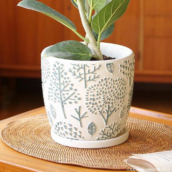 北欧風レリーフプランター フォレスト Lサイズ 約5 5号おしゃれ 植木鉢 6 花飾る雑貨店 Green Shop 通販 Yahoo ショッピング