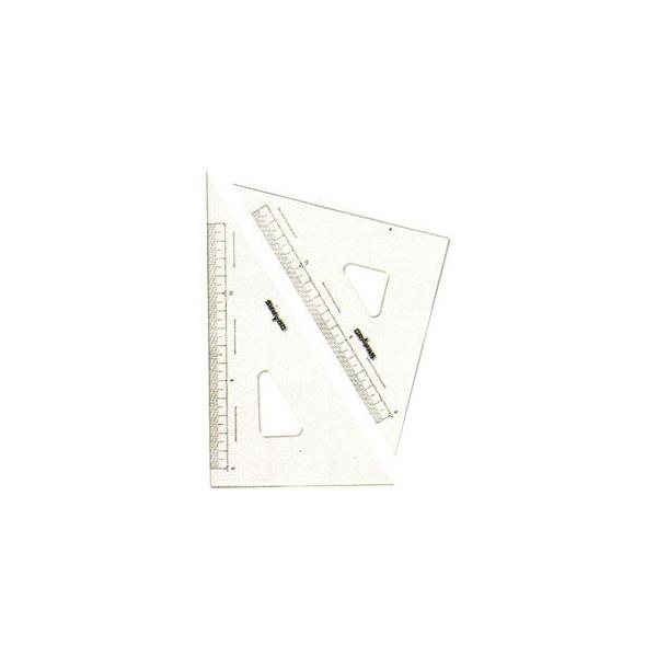 ドラパス 三角定規 目盛付 2mm厚 18cm 13122