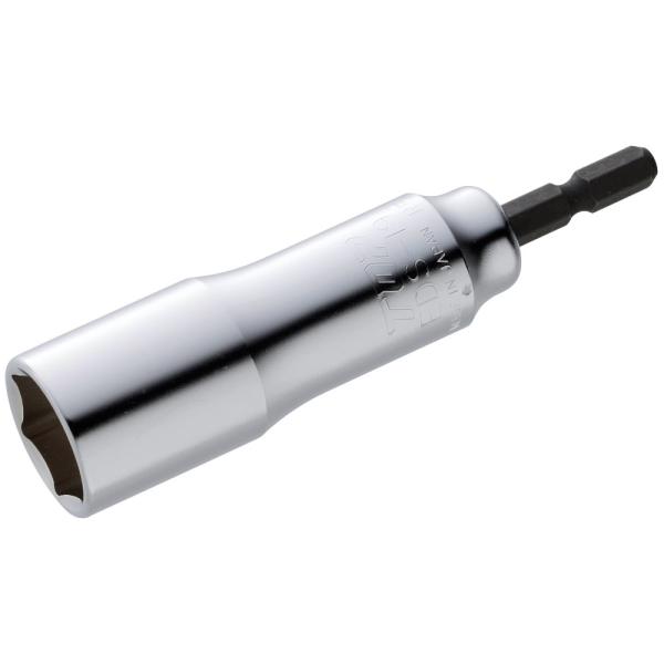 トップ (TOP) 電動ドリル用 ソケット 対辺19mm 全長105mm 6角 日本製 ダブルナット脱着可能 EDS-19