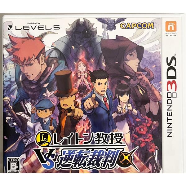 レイトン教授VS逆転裁判 - 3DS