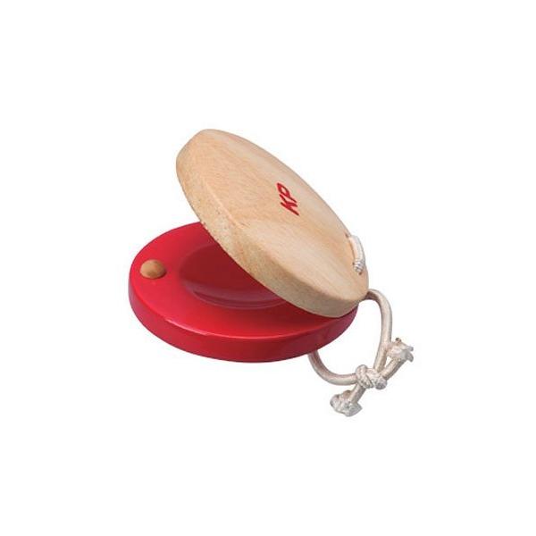 Kids Percussion キッズパーカッション ラウンドカスタネット レッド KP-70/C/RE