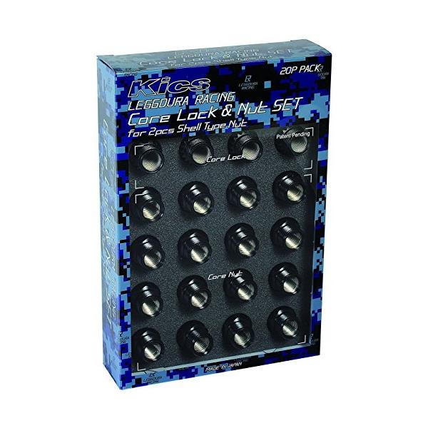 KYO-EI (協永産業) ホイールロック＆ナット LEGGDURA RACING Shell Type Nut Core Lock & Nut 【